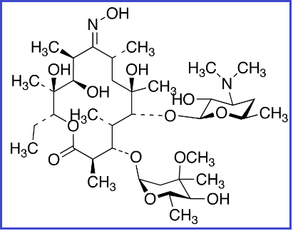 ERYTHROMYCIN 9-E-OXIME | ERYTHROMYCIN A OXIME